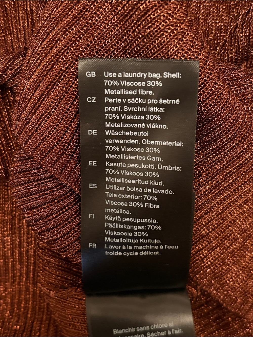 COS Ribbed Polo Sweater - Picture 9 of 9